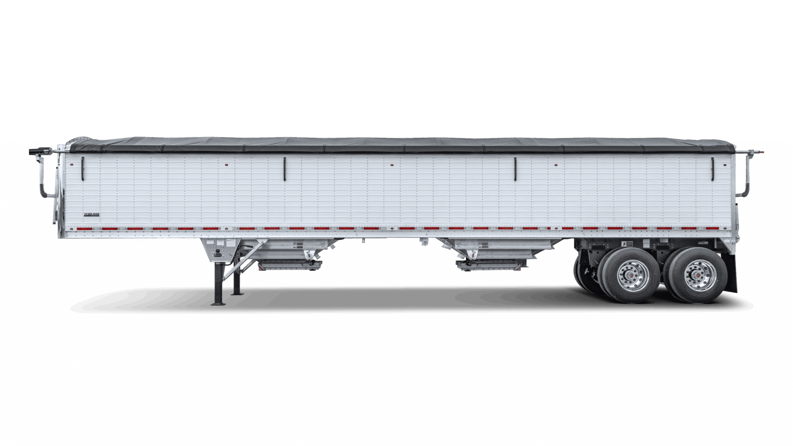 42ft Dual-Hopper Bottom Commercial Ag Trailer